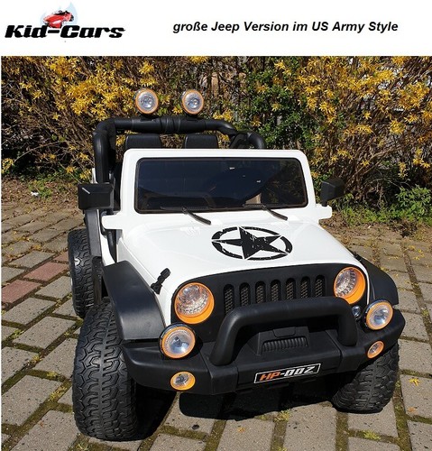 Kinderauto jeep army - jeep,