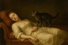 Schlafzimmer weiblich Malerei