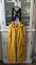 Spyder Skihose Schneehose Snowboardhose Gr. 146 knall Gelb Schneeanzug