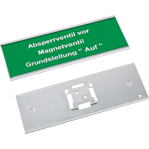 Schild schilderträger typ - schild,