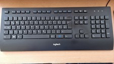 NEUE logitech K280e QWERTZ deutsch USB-Tastatur Schwarz hochwertig leise