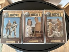 3 Kassetten Winnetou I-III VHS