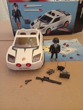 Playmobil 4876 Top Agents Super Racer Auto mit Flügel und Pfeilen In OVP