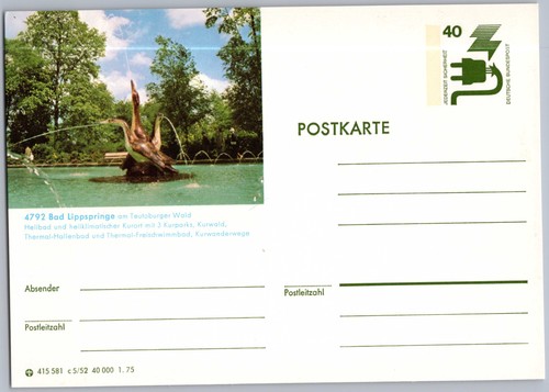 Bad lippspringe 1977 brunnen - lippspringe, 1977,