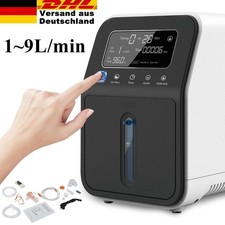 1~9L/min SauerstoffKonzentrator Tragbarer intelligenter Sauerstoffgerät 220V DE