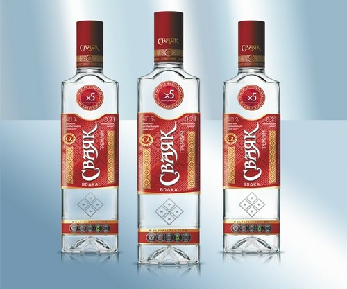 Flasche vodka svajak - flasche,