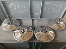 4x Ford Taunus 12M 15M P4 P6 Chrom Radkappen Radblenden Felgendeckel Set