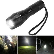 Super Bright Taschenlampe LED Licht Police Zoom Leistungsstark- Taschenlampe