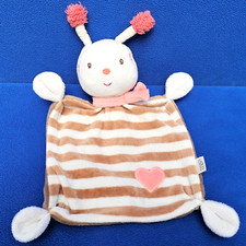 FEHN KÄFER BIENE SCHMUSETUCH KUSCHELTUCH 28 CM COMFORTER HERZ BUG