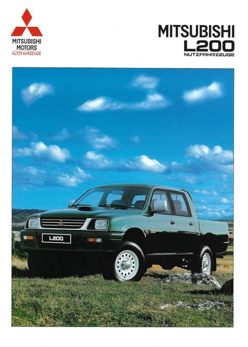 1996 prospekt mitsubishi l200 - 1996,