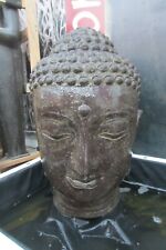 BRUNNEN BUDDHAKOPF 75CM STEINGUSS WASSERSPIEL GARTEN LOFT ASIA-STONE-KÖLN