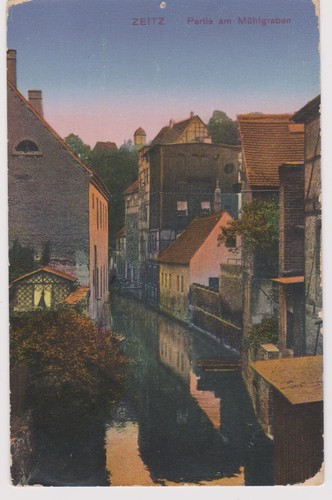 Zeitz 1913 mühlgraben - zeitz,