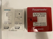 Siemens Handfeuermelder Sigmabase V24217