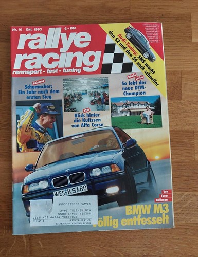 Rallye racing 1993 toyota - racing, 10/1993