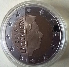 LUXEMBURG Kursmünze 2 Euro 2016 PP Polierte Platte Proof aus KMS 