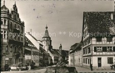 Gengenbach Hauptstrasse mit Rohrbrunnen