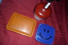 Koziol Servierschale für Salzstangen Brotdose Smily orange