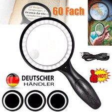 Große Lupe LED Handlupe mit
