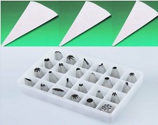 24 tlg Spritztüllen SET + 3