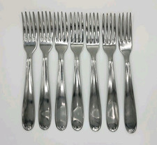 ?7 Vintage Gabeln "ALA"  1950er Jahre, Gravur, Besteck, Edelstahl, rostfrei