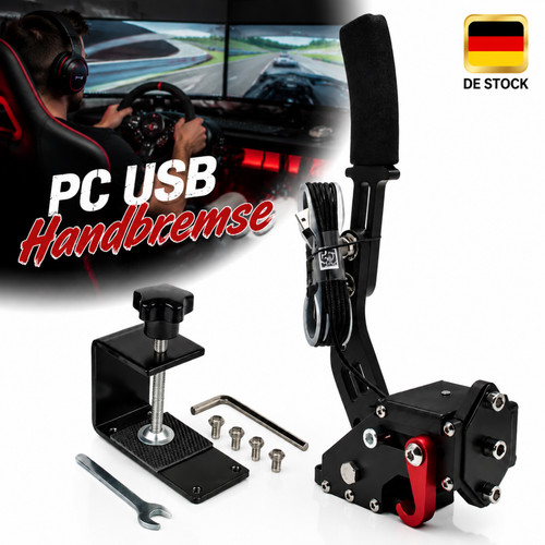 Schwarz handbremse usb - handbremse, 14bit