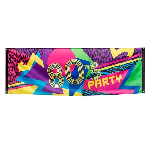 Banner 80er jahre - jahre, taste