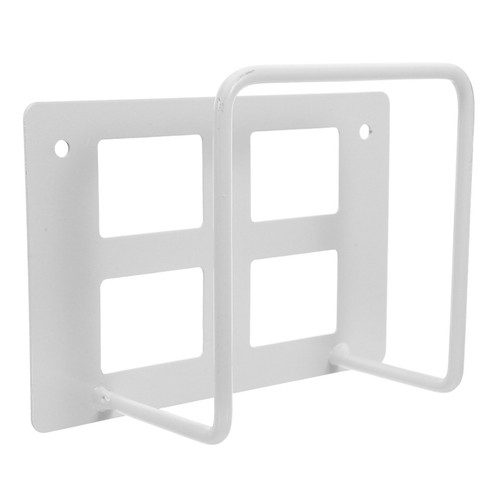 White iron bathroom scale - white,