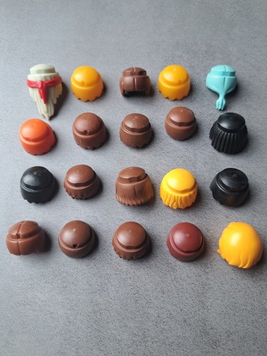 Playmobil zubehör 20x haare - |,