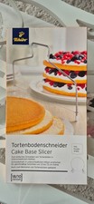 Tchibo Tortenbodenschneider inkl. Ersatzdraht Edelstahl NEU