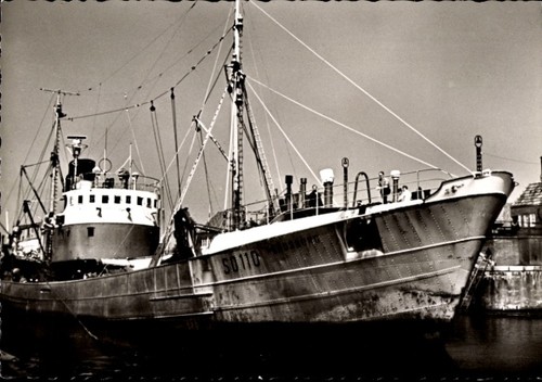 Bremerhaven fischdampfer - ak,