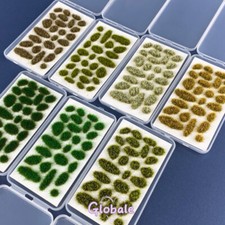 HO/OO Maßstab Miniatur Saisongras Büschel Farmpflanzen Rasen Eisenbahnlandschaft