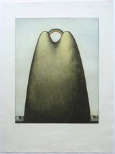 Friedrich Meckseper, Venusberg, 1968, Grafik, Farbradierung, signiert