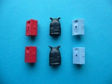 Timpo Einzelteile Postkutsche & Ladegut : Gepäckstück 4x Truhe & 2x Getreidesack