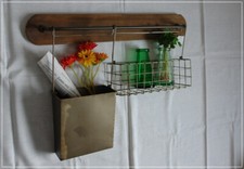 Wandregal Holz u Metall