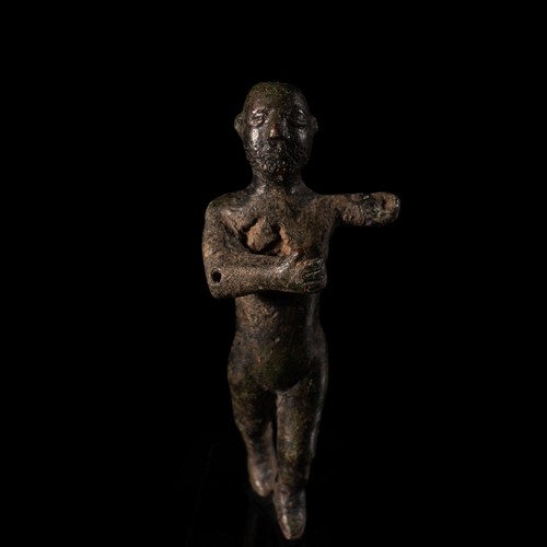 Keltische bronzefigur eines - keltische,