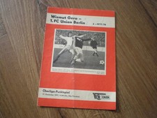 Programm   1. FC Union Berlin