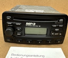 Autoradio Ford 6000 MP3 mit Bedienungsanleitung Buch+ Code
