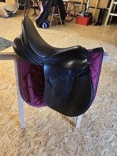 Dressursattel Euroriding Diamant Blauer Knopf