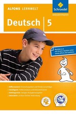Alfons Lernwelt Deutsch 5 DVD Grammatik Rechtschreibung 5. Klasse Lernen