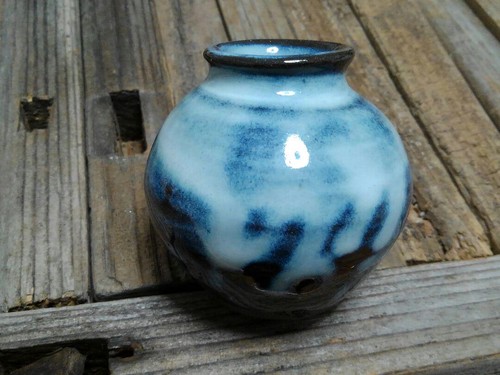 Kleine japan karatsu ware vase - kleine,