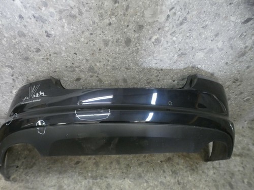 Stoßstange hinten schwarz - stoßstange,