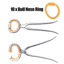 10pcs Nylon Bull Nase Ring