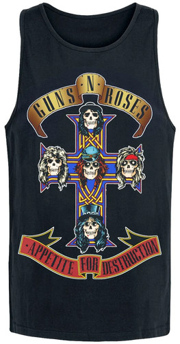 Guns roses tank top herren - guns,