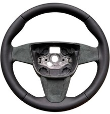 Lenkrad SEAT Ibiza 6J 6J0419091YTM Leder Alcantara