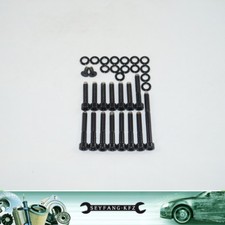 Ventildeckel Schrauben Edelstahl schwarz Fiat Barchetta + Punto HGT Bravo Coupe