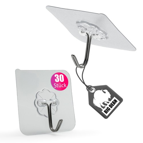30x klebehaken wandhaken haken - 30x,