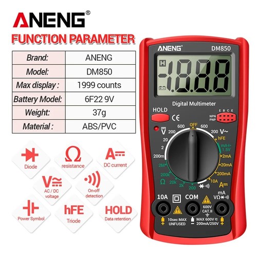 Profi digital multimeter - digital,