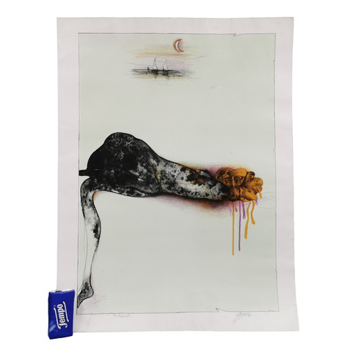 Bruno bruni farb lithographie - bruno,