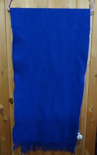 Wollschal,Schal,blau,königsbl