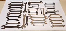 38 Stück Doppelmaulschlüssel SW 6 bis 27 Chrom Vanadium DDR Polen Derby Gedore